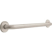 Delta 1-1/4" X 24" Grab Bar, Concealed 41124-SS - Plumbing Market