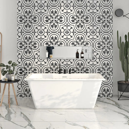 Zitta Bathtub Simplo 2.0 freestanding white 59 3/4" x 31 3/4" x 23 3/4", integrated overflow, acrylic, Zitta collection TS26032FA001 - Plumbing Market