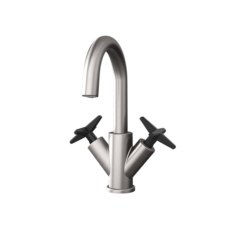 Rubi Lexa Single-Hole Bathroom Faucet Without Drain RLX11WD