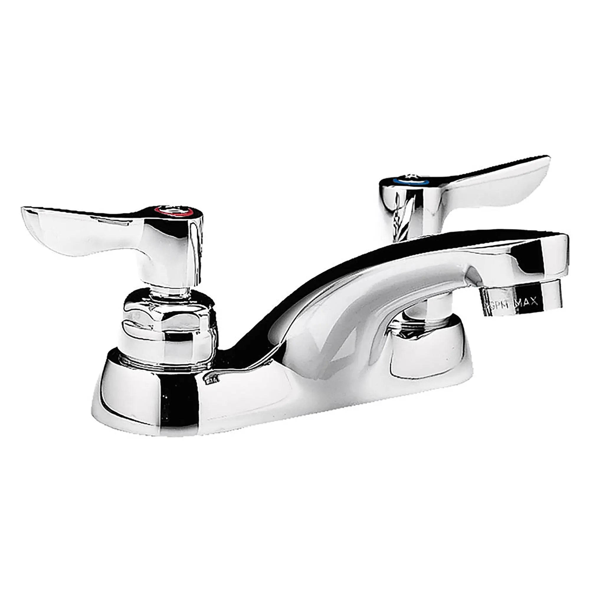 American Standard Monterrey 4-Inch Centerset Cast Faucet With Lever Handles 1.5 gpm/5.7 Lpm 5500140.002 - Plumbing Market