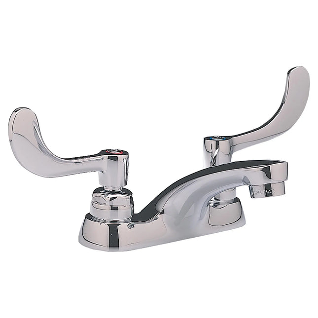 American Standard Monterrey 4-Inch Centerset Cast Faucet With Wrist Blade Handles 1.5 gpm/5.7 Lpm 5500170.002 - Plumbing Market
