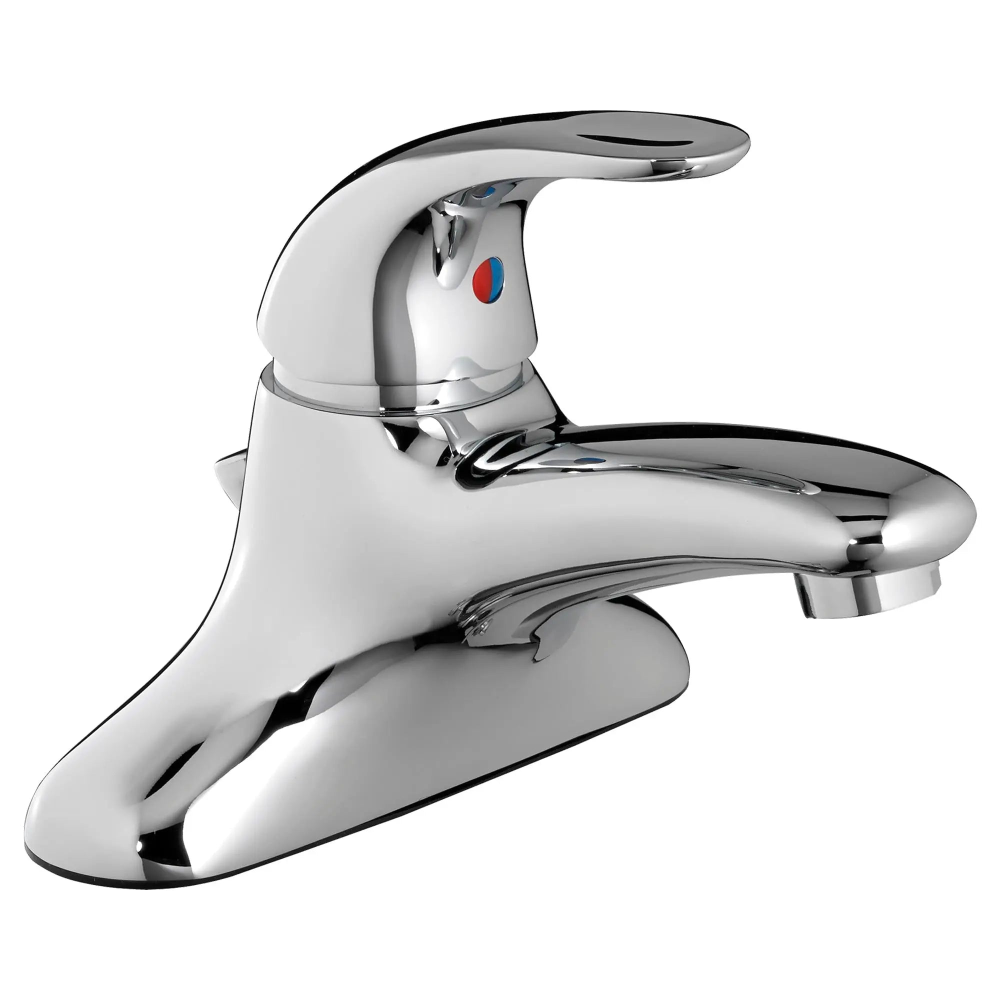American Standard Monterrey Cast 4-Inch Centerset Single-Handle Faucet with Metal Drain 1.2 gpm/5.7 Lpm 6114117.002 - Plumbing Market