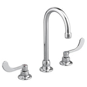 American Standard Monterrey 8-Inch Widespread Gooseneck Faucet With 6-inch Wrist Blade Handles 1.5 gpm/5.7 Lpm 6540160.002 - Plumbing Market