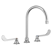 American Standard Monterrey 8-Inch Widespread Gooseneck Faucet With 6-inch Wrist Blade Handles 1.5 gpm/5.7 Lpm 6540168.002 - Plumbing Market