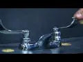 American Standard Monterrey 8-Inch Widespread Gooseneck Faucet With 6-inch Wrist Blade Handles 1.5 gpm/5.7 Lpm 6540168.002 - Plumbing Market