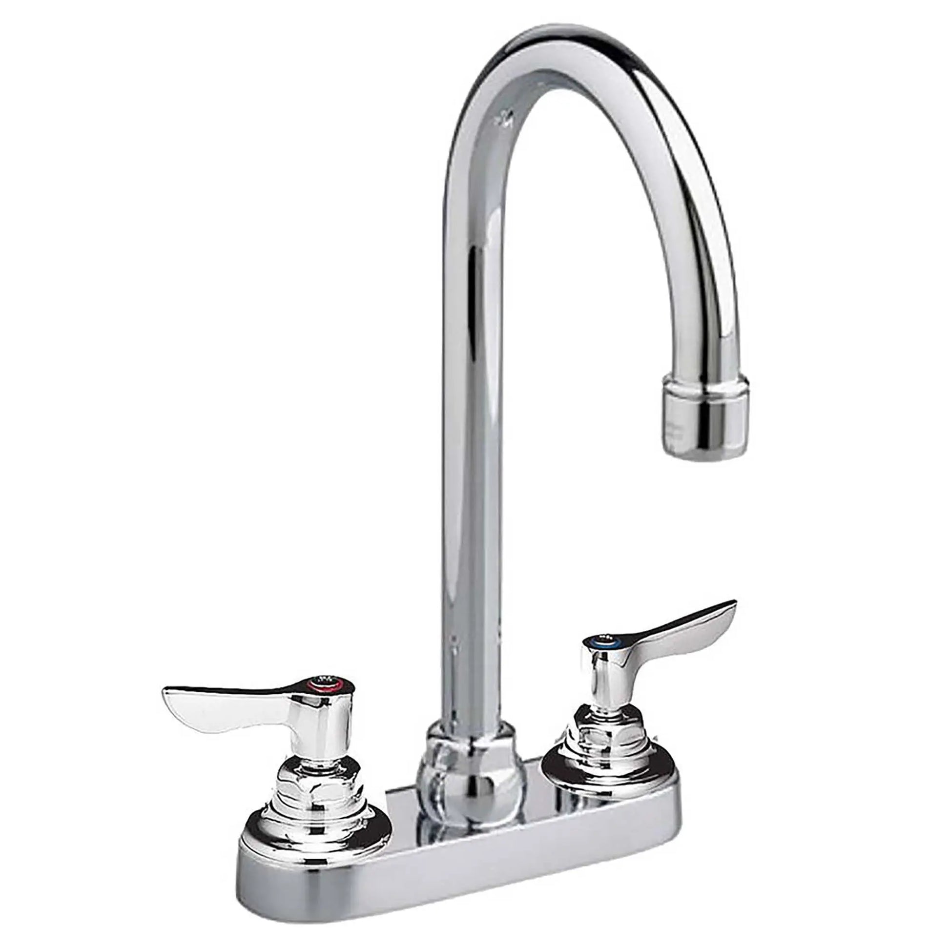 American Standard Monterrey 4-Inch Centerset Gooseneck Faucet With Lever Handles 1.5 gpm/5.7 Lpm 7500140.002 - Plumbing Market