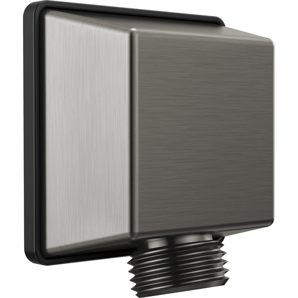 Delta Square Wall Elbow For Handshower - Black Stainless