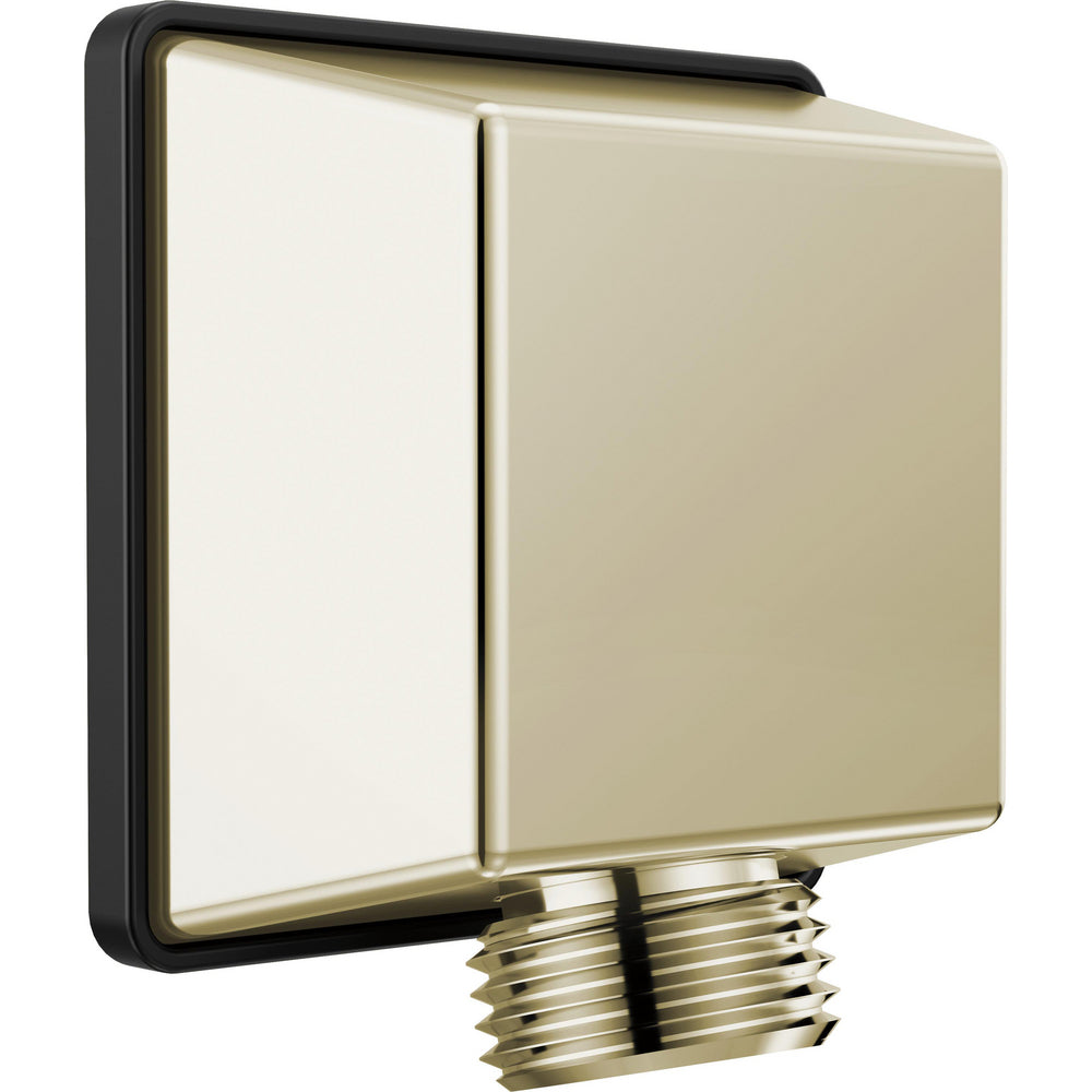 Delta Square Wall Elbow For Handshower - Polished Nickel
