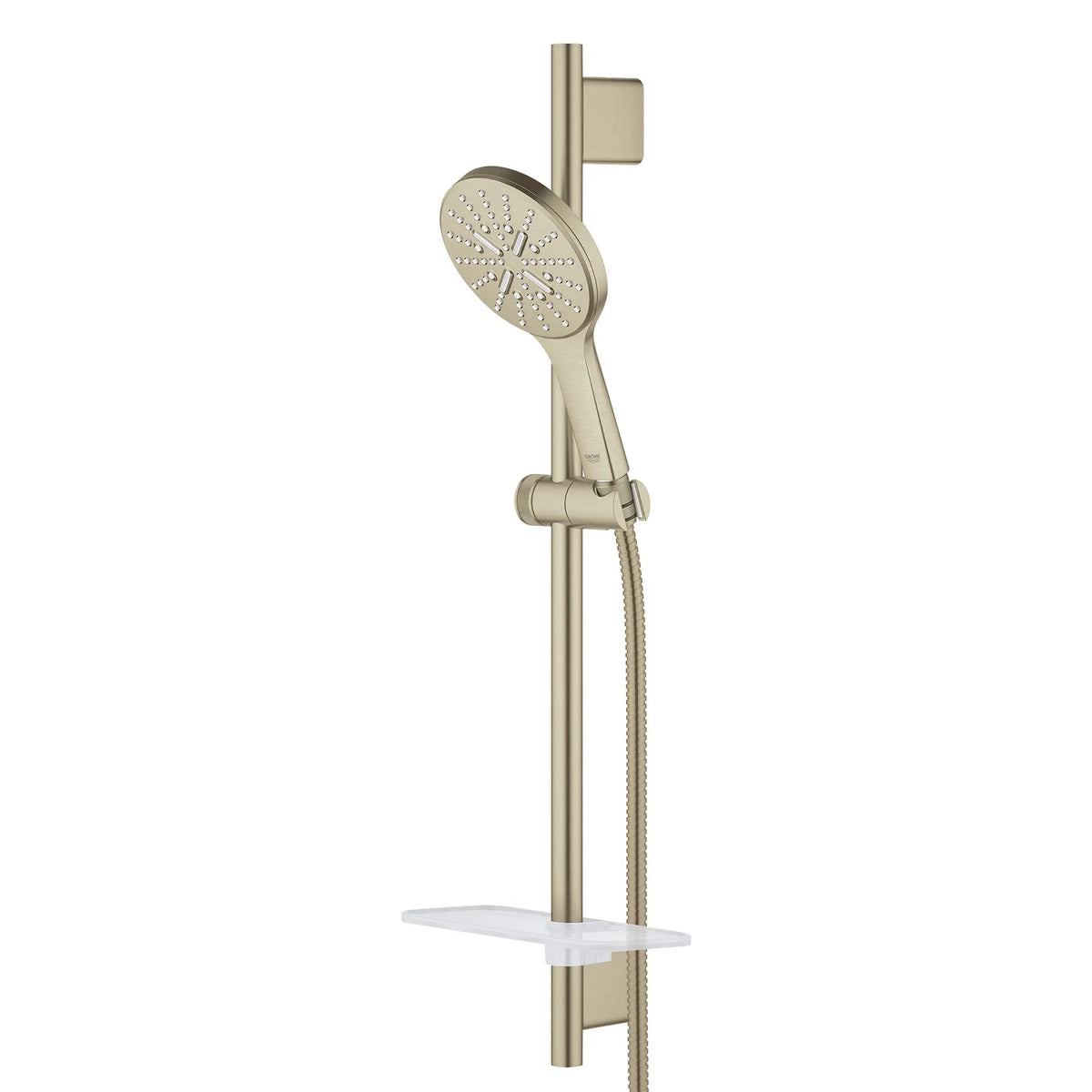 Grohe RAINSHOWER SMARTACTIVE 24IN ROUND HS SET  Brushed Nickel 26547EN0 - Brushed Nickel