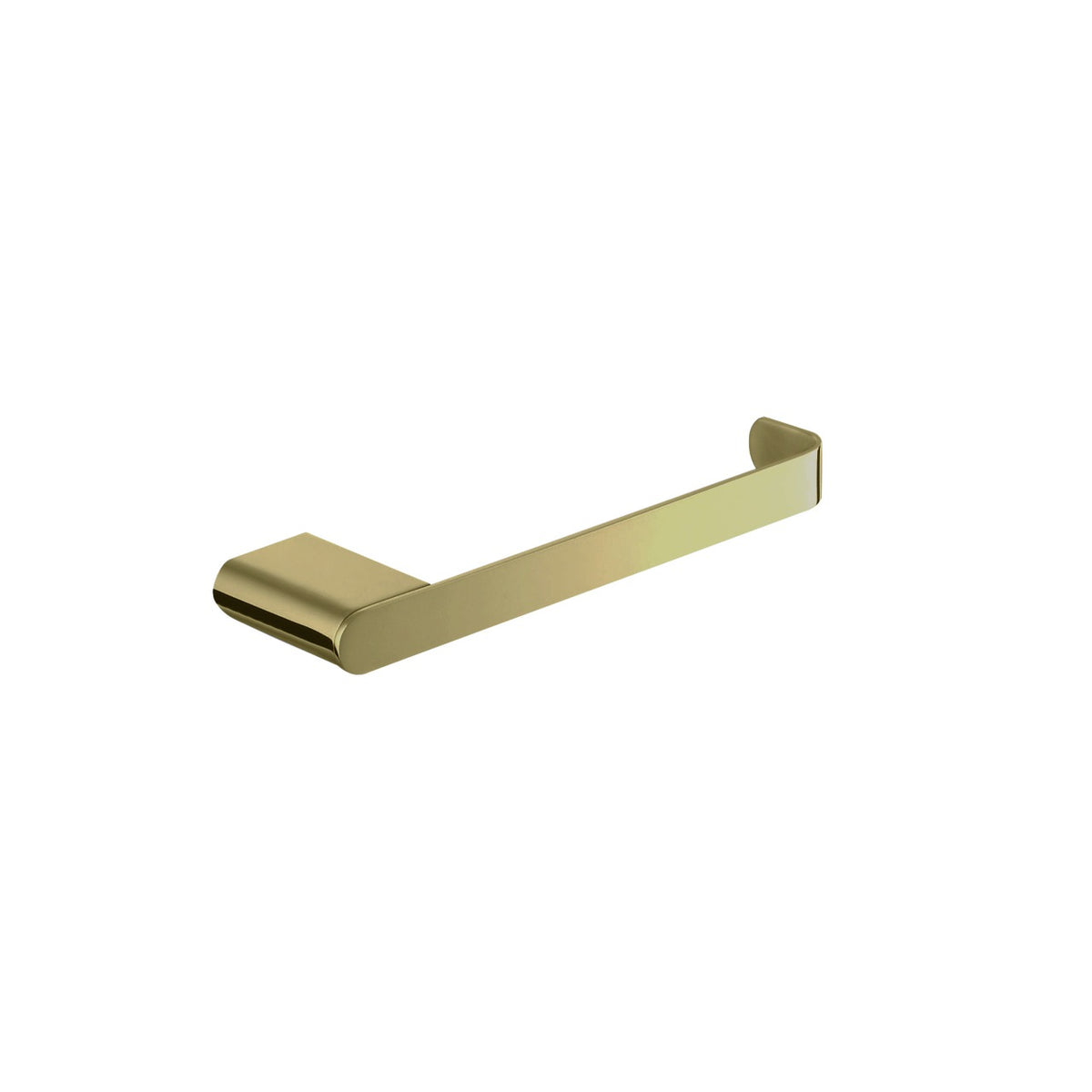 Kube Bath Aqua Chiaro by KubeBath Towel Holder - Brushed Gold (5080-BB)