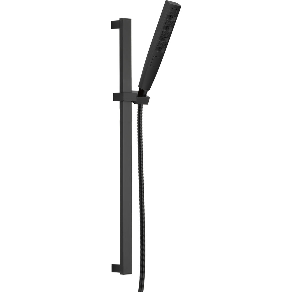 Delta Zura Multi-Function Hand Shower With Wall Bar - Matte Black
