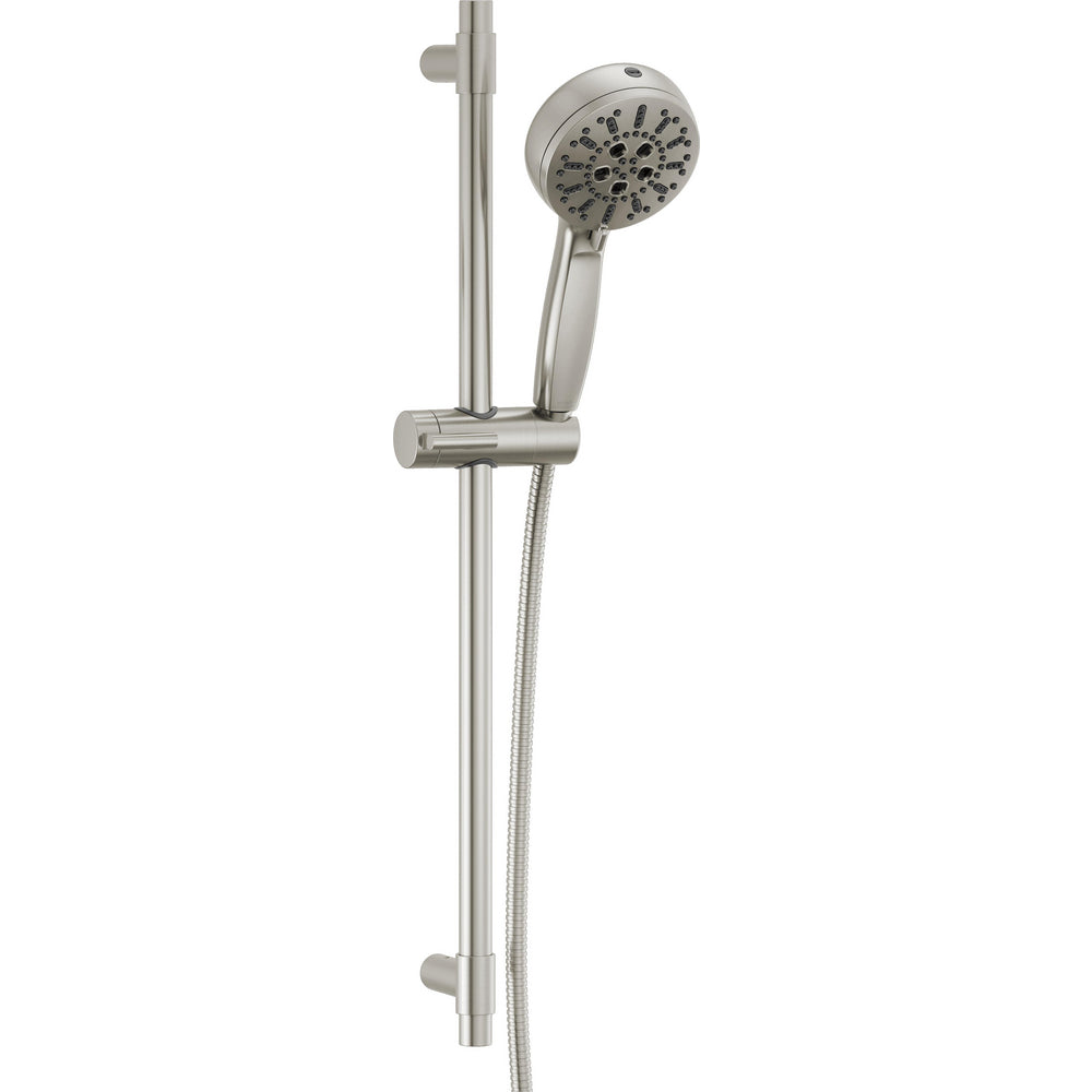 Delta 7-Setting Cleaning Slide Bar Shower 1.75 - Stainless