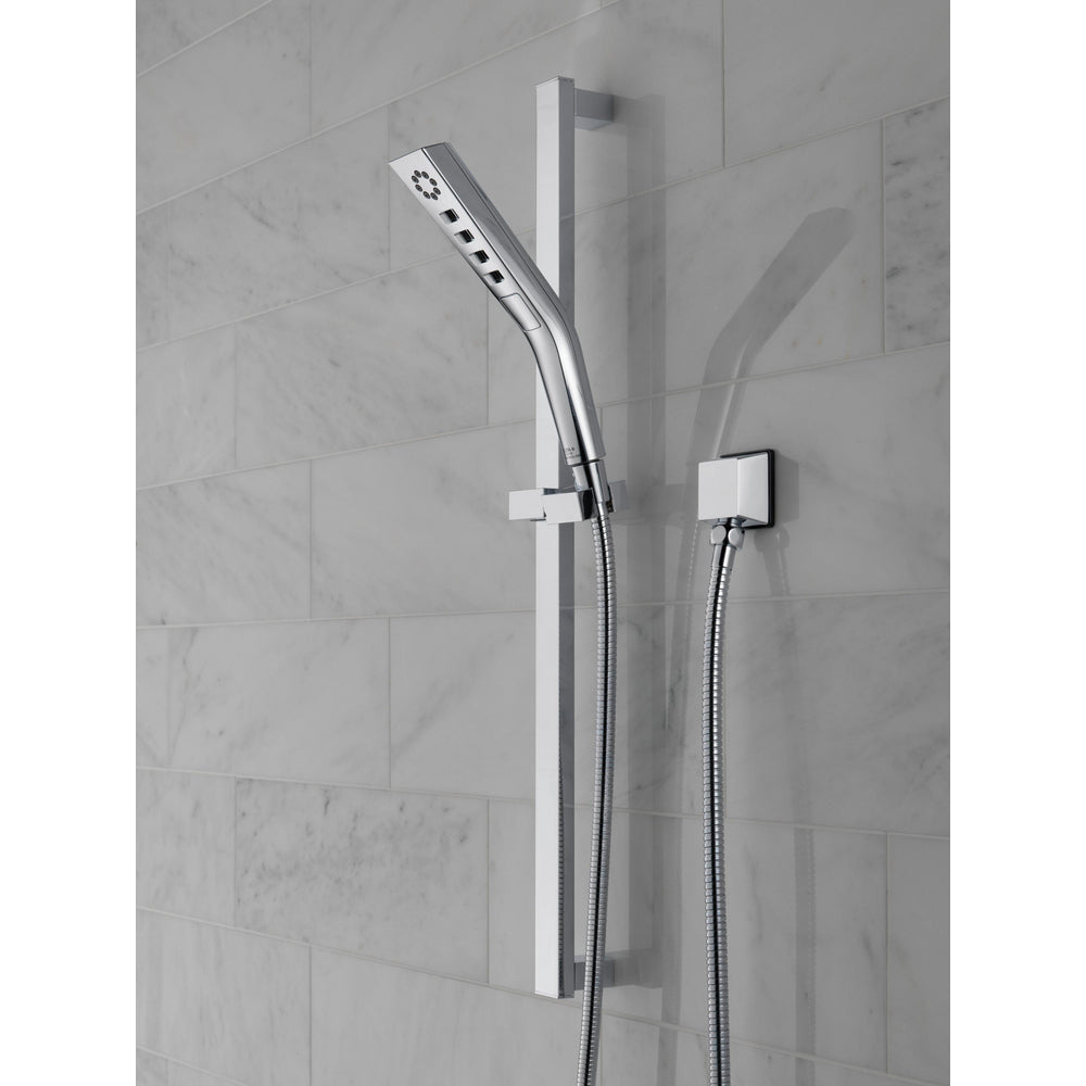 Delta Pivotal 3-Setting H2Okinetic Slide Bar Handshower - Chrome