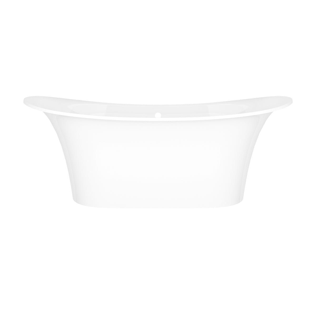 Victoria + Albert Toulouse 71" x 32" Freestanding Soaking Bathtub With Void TOU - Standard White / 71 x 32 / With Overflow
