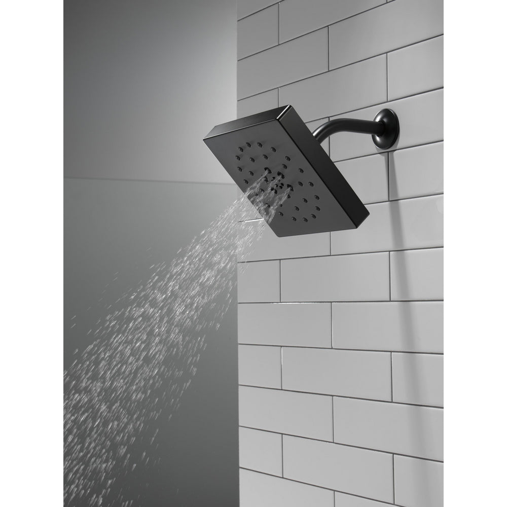 Delta H2Okinetic 4-Setting Shower Head - Matte Black