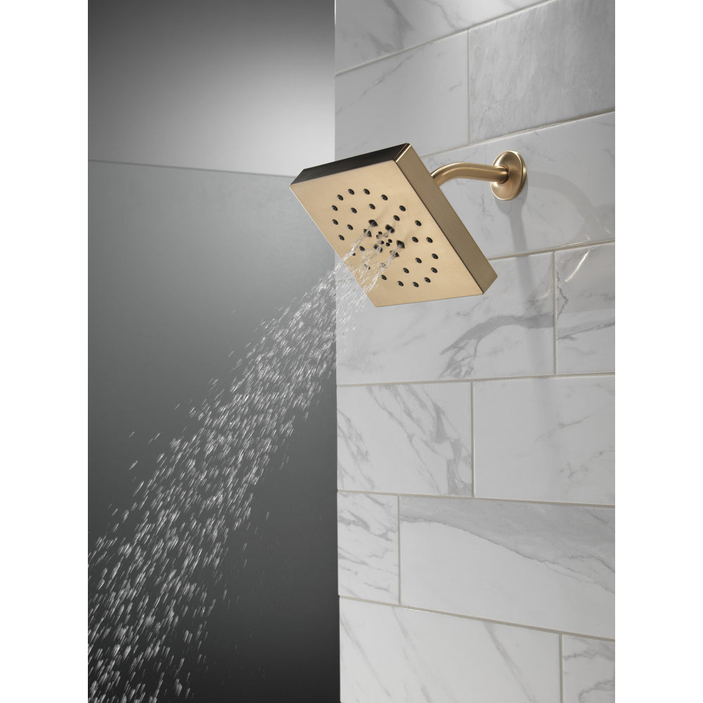 Delta H2Okinetic 4-Setting Shower Head - Champagne Bronze