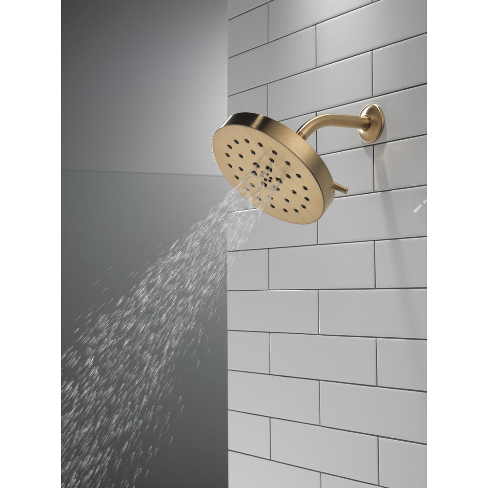 Delta H2Okinetic 4-Setting Shower Head 52488 - Champagne Bronze