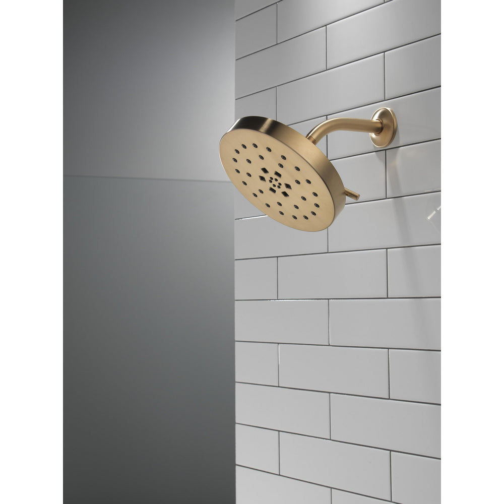 Delta H2Okinetic 4-Setting Shower Head 52488 - Champagne Bronze