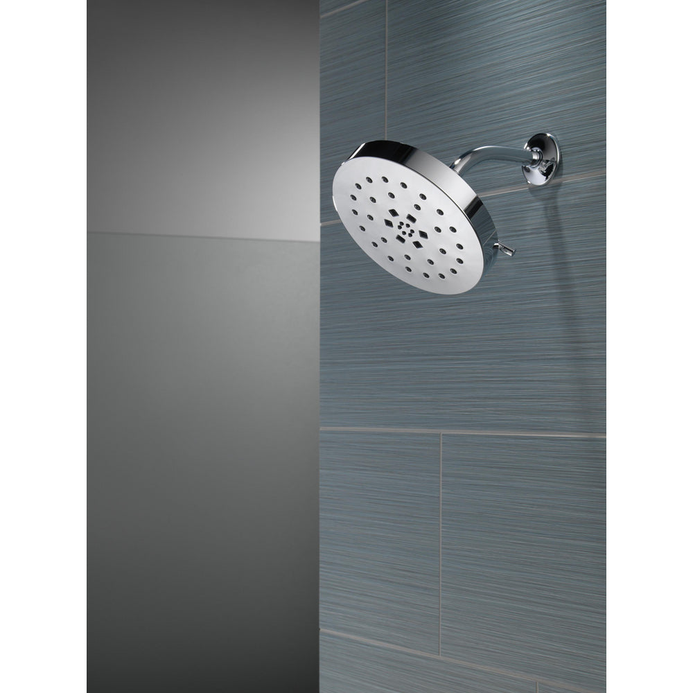 Delta H2Okinetic 4-Setting Shower Head 52488 - Chrome