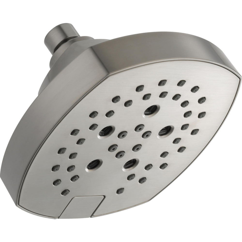 Delta Stryke 5-Setting H2Okinetic Shower Head - Stainless Steel