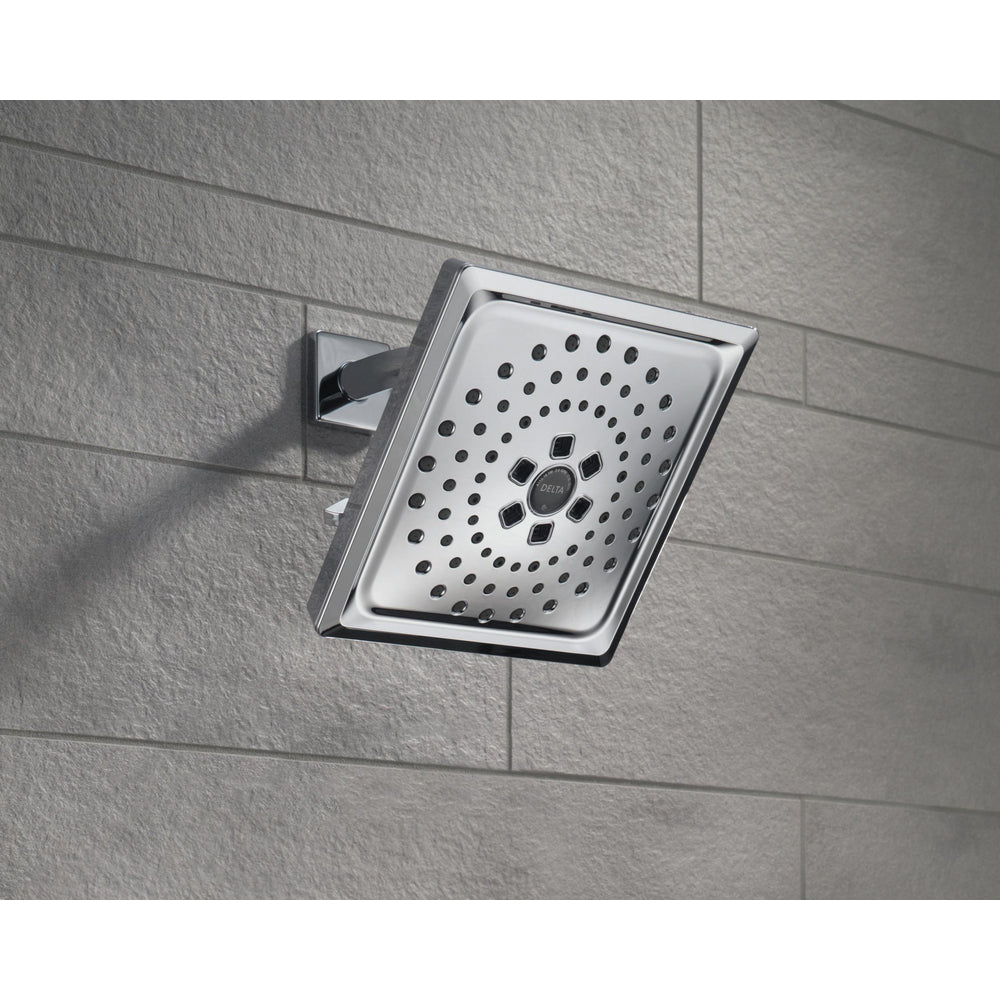 Delta 3 Function H2Okinetics Square Raincan - Chrome
