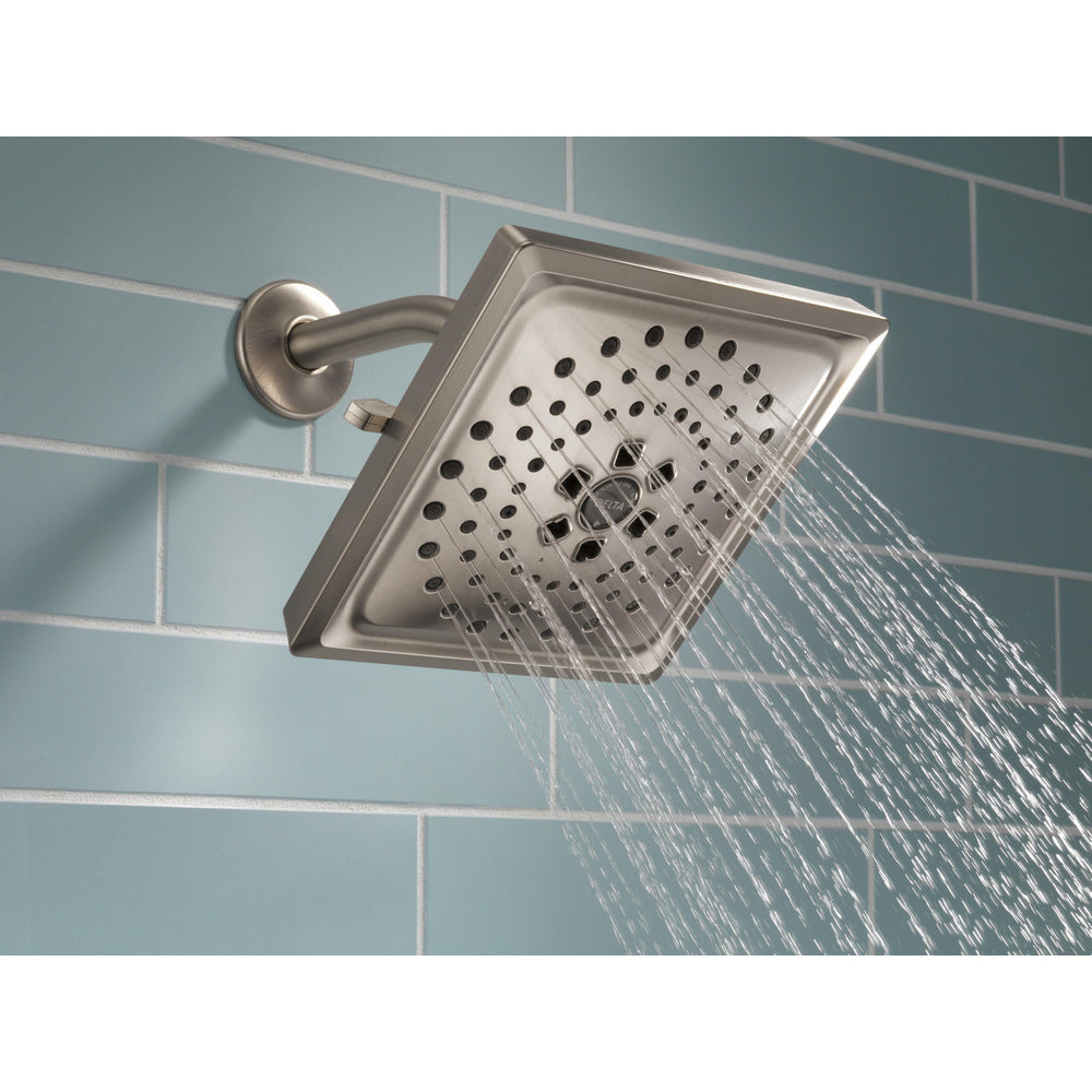 Delta 3 Function H2Okinetics Square Raincan - Stainless