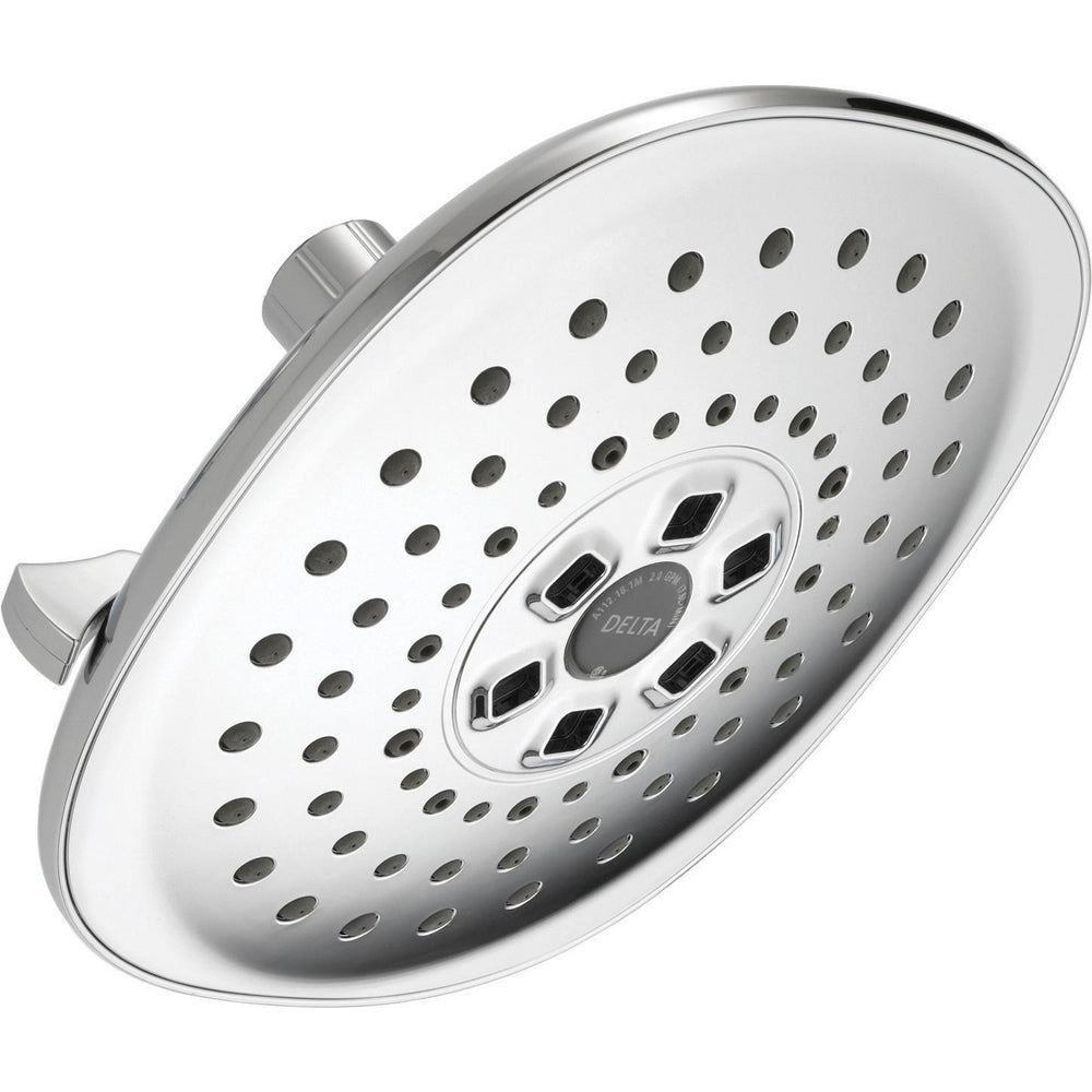 Delta 3 Setting H2Okinetics Contemporary Raincan Showerheads - Chrome
