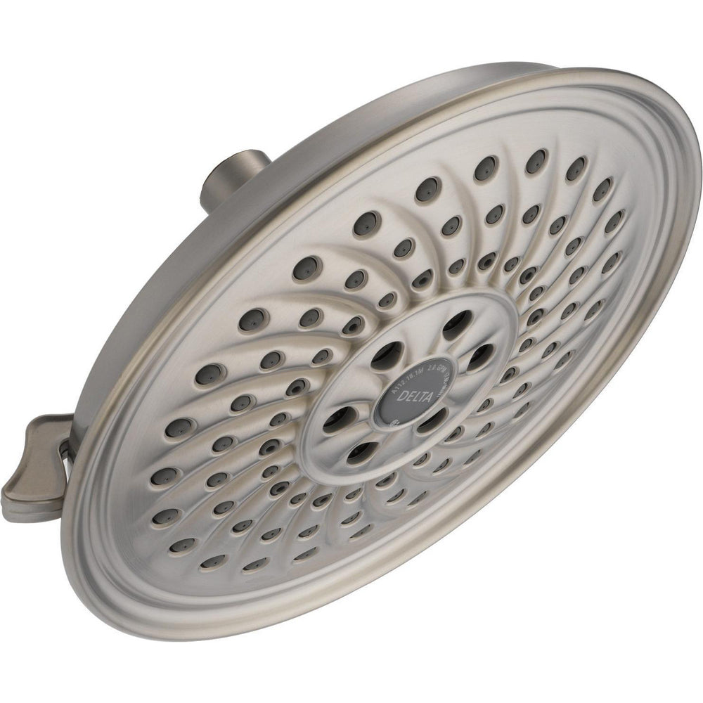Delta 3 Setting H2Okinetics Traditional Raincan Showerheads - Stainless