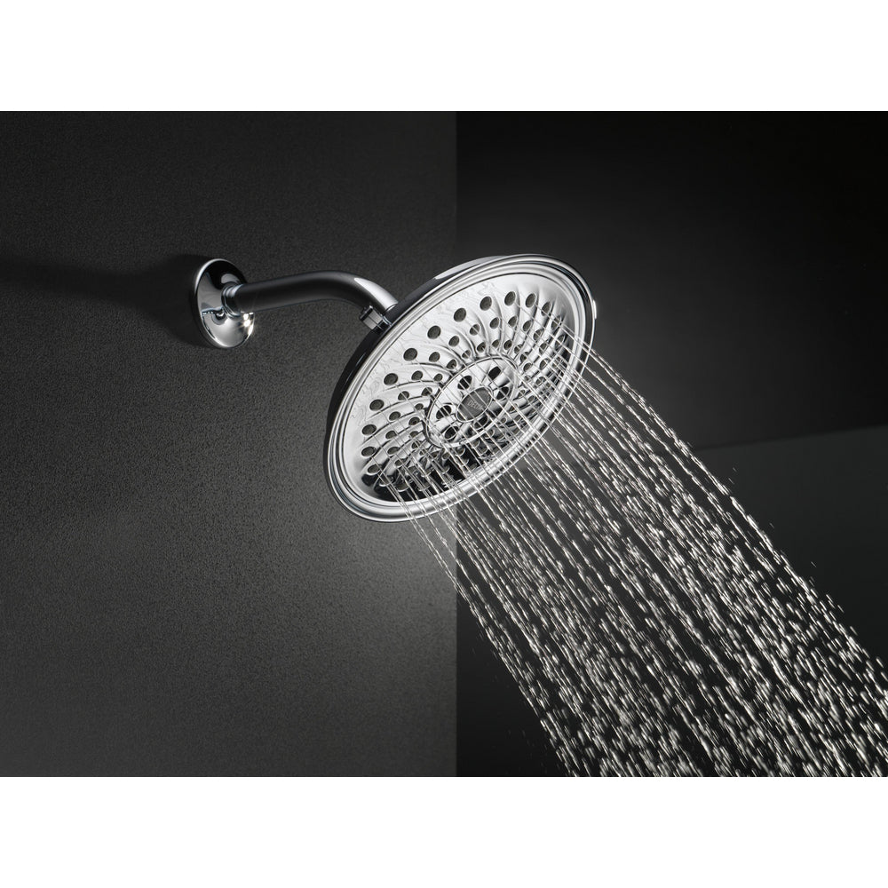 Delta 3 Setting H2Okinetics Traditional Raincan Showerheads - Chrome
