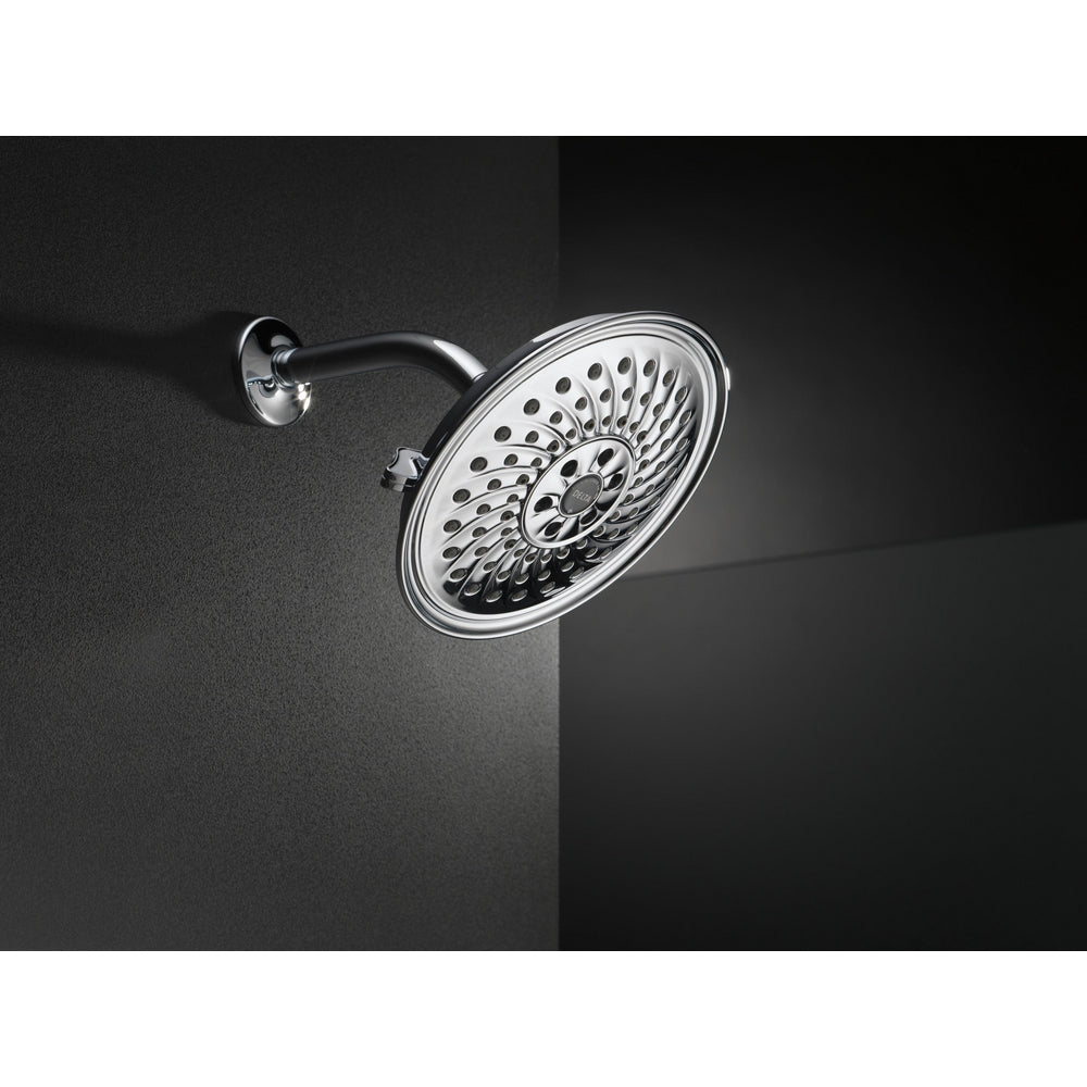 Delta 3 Setting H2Okinetics Traditional Raincan Showerheads - Chrome