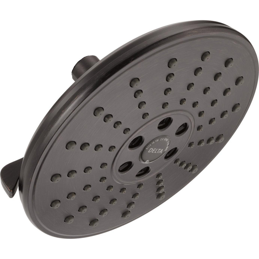 Delta 3 Setting H2Okinetics Transitional Raincan Showerheads - Venetian Bronze