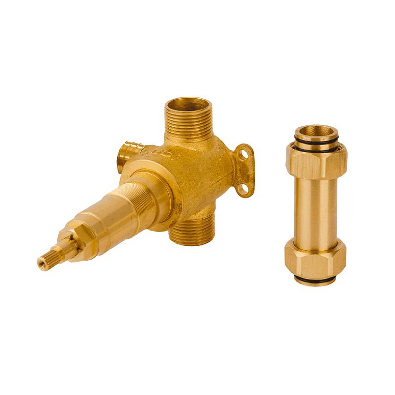 Rubi Rough 3/4" M x 3/4" PEX Linear Stop-Valve XR595LPX