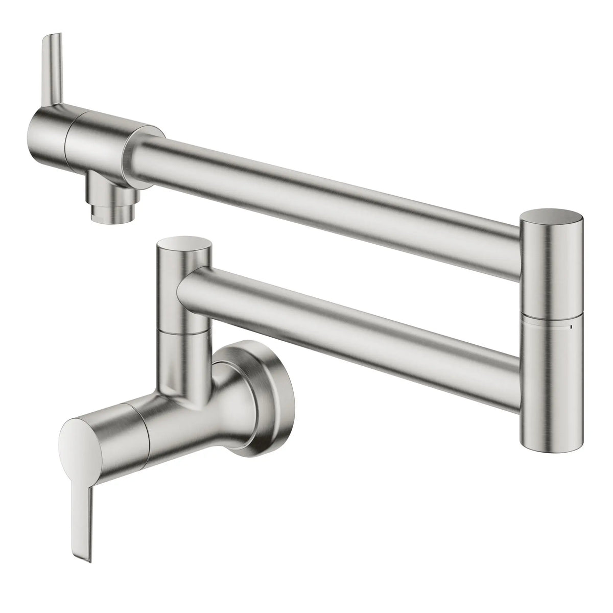 Grohe ZEDRA 2-HANDLE WALL MOUNT POT FILL  Supersteel 31075DC2 - SuperSteel