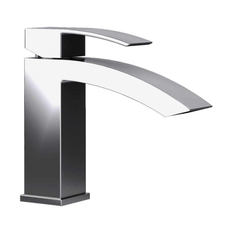 Rubi Fall Single-Hole Bathroom Faucet Without Drain Chrome RFA11BWDCC