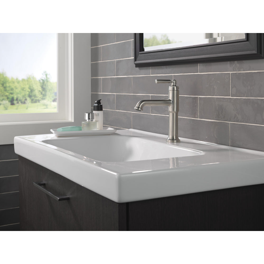 Delta Saylor Single Handle Bathroom Faucet - Stainless
