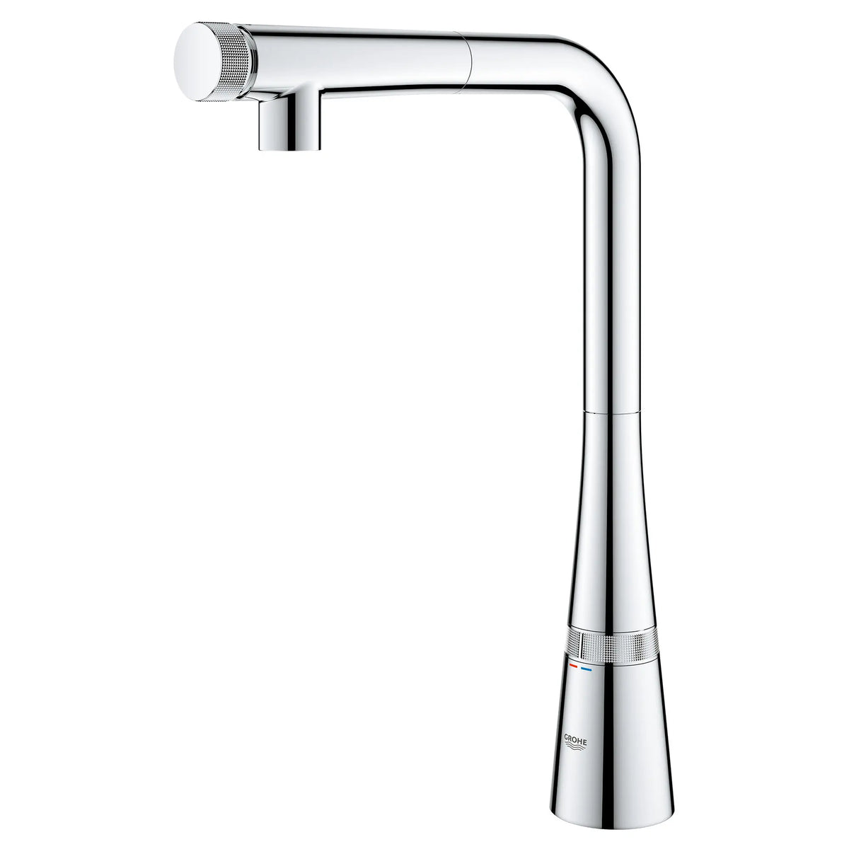 Grohe ZEDRA SMCTR PULL-OUT SINGLE SPRAY  Chrome 31559002 - StarLight Chrome