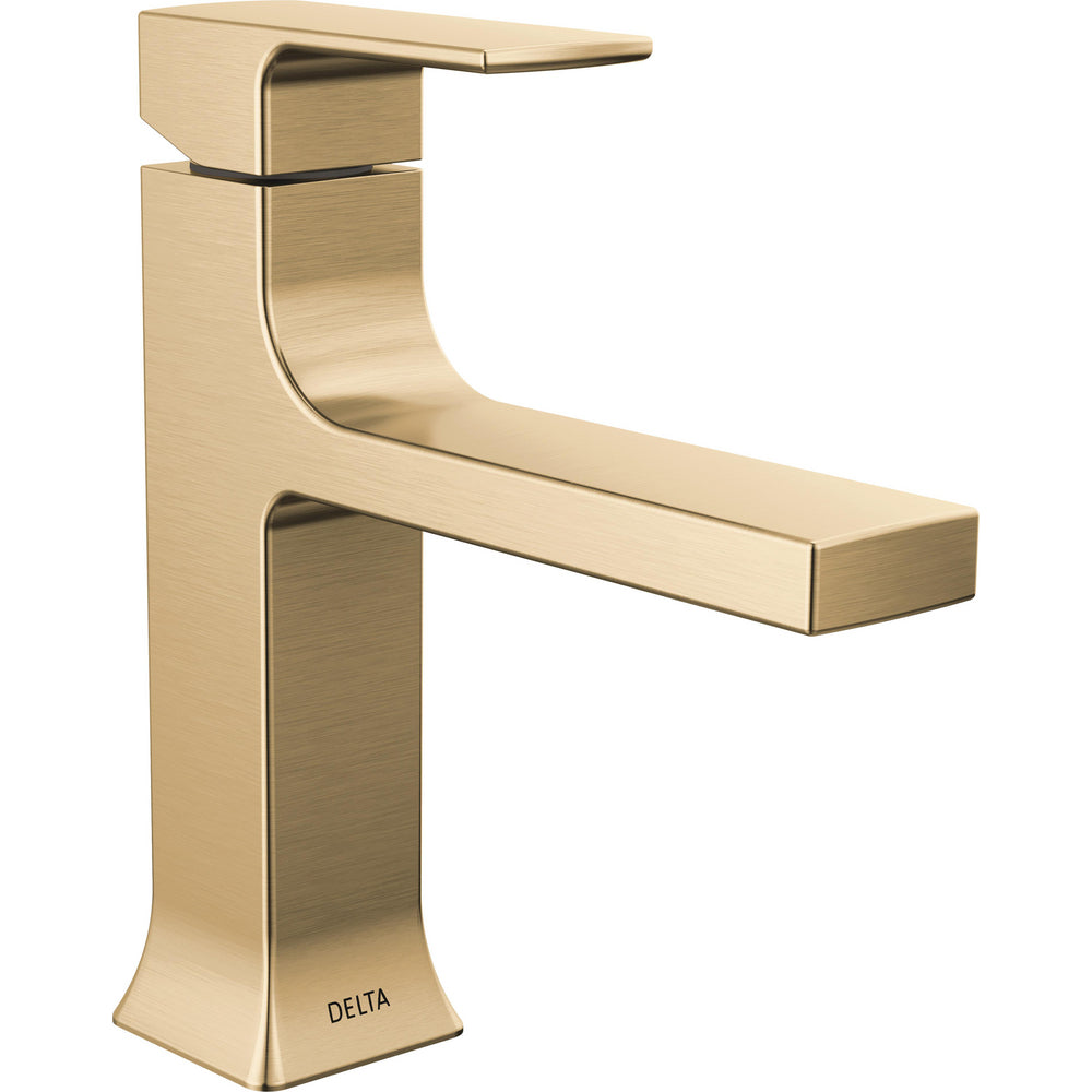 Delta Velum Single Handle Bathroom Faucet - Champagne Bronze