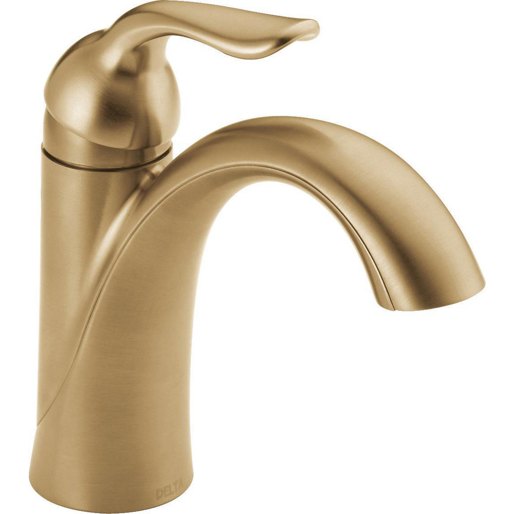 Delta Lahara Single Handle Centerset Lavatory Faucet - Champagne Bronze