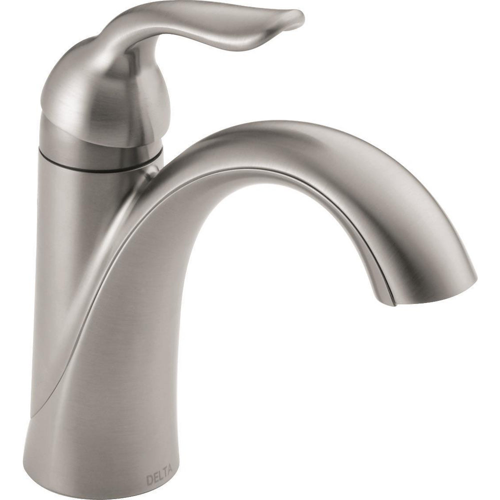 Delta Lahara Single Handle Centerset Lavatory Faucet - Stainless