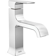 Delta Velum Single Handle Bathroom Faucet Curved Spout 539 - Chrome