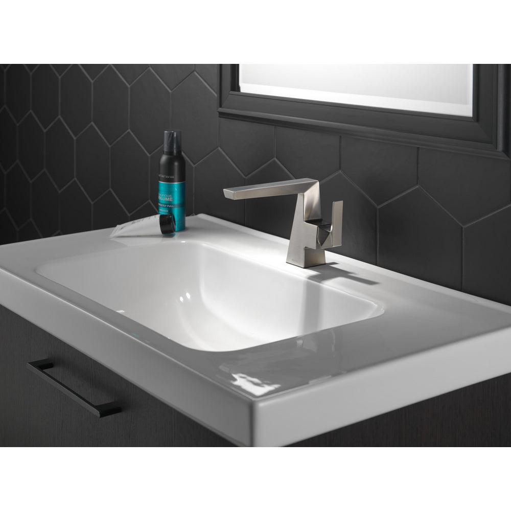 Delta Trillian Single Handle Bathroom Faucet 543-MPU-DST - Stainless