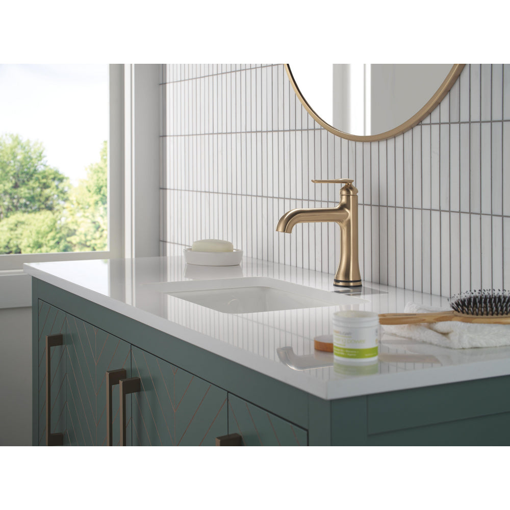 Delta Bonacci Single Handle Bathroom Faucet with Touch2O