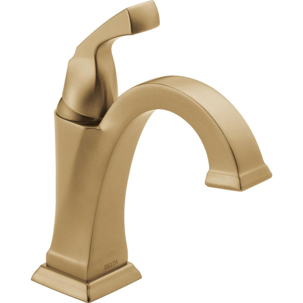 Delta Dryden Single Handle Centerset Lavatory Faucet - Champagne Bronze