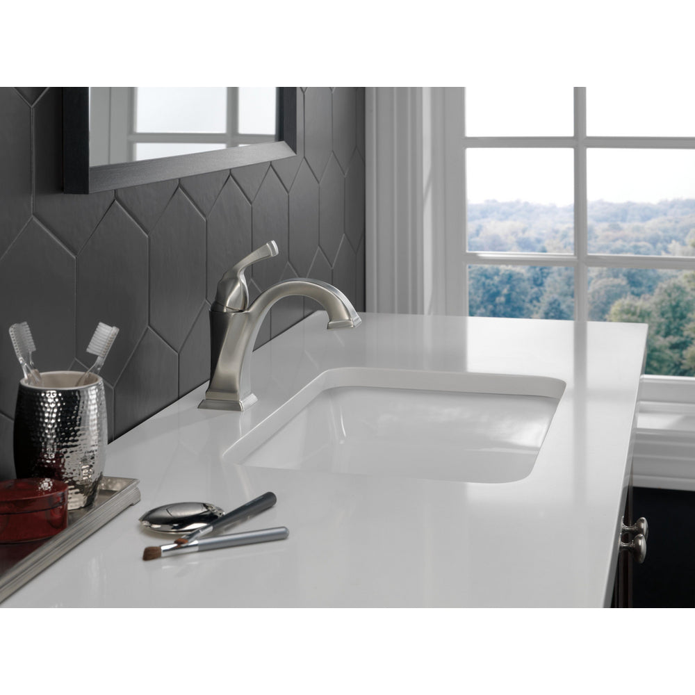 Delta Dryden Single Handle Centerset Lavatory Faucet - Stainless