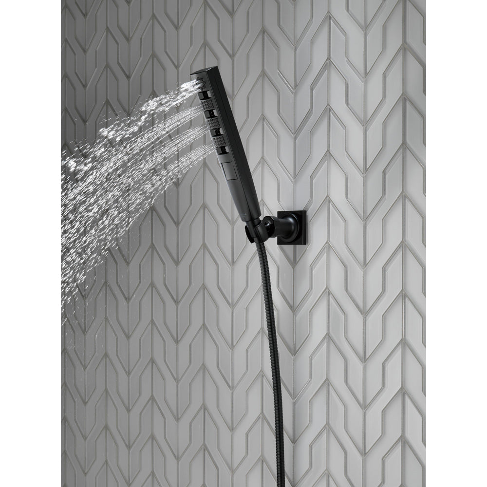 Delta Zura Multi-Function Hand Shower With Wall Mount - Matte Black