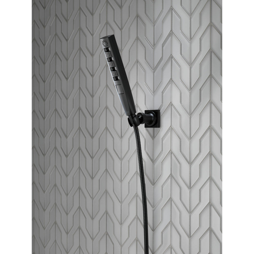 Delta Zura Multi-Function Hand Shower With Wall Mount - Matte Black