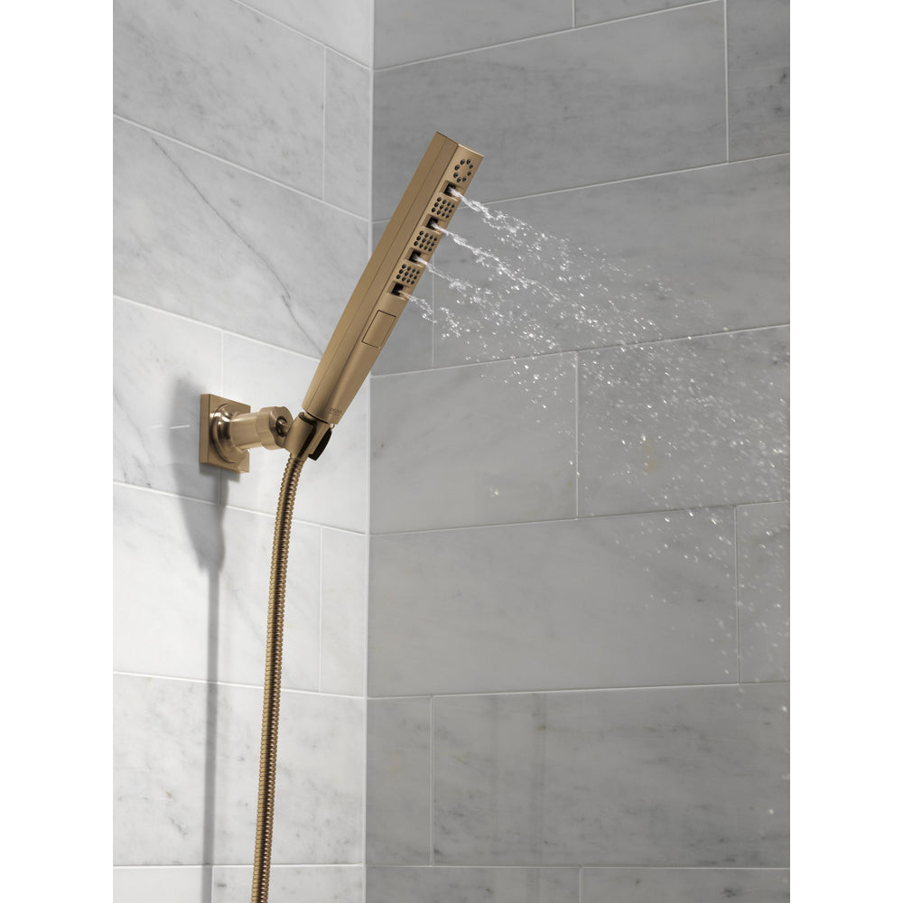 Delta Zura Multi-Function Hand Shower With Wall Mount - Champagne Bronze