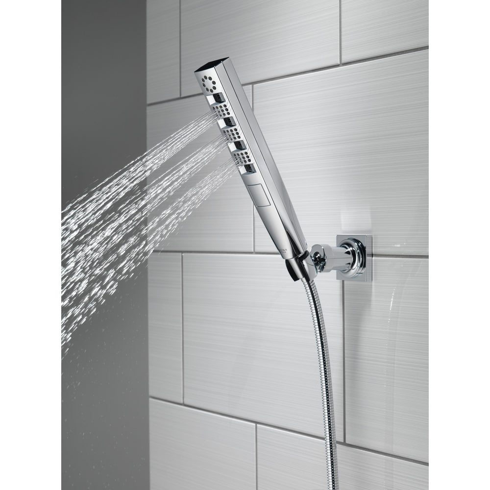 Delta Zura Multi-Function Hand Shower With Wall Mount - Chrome