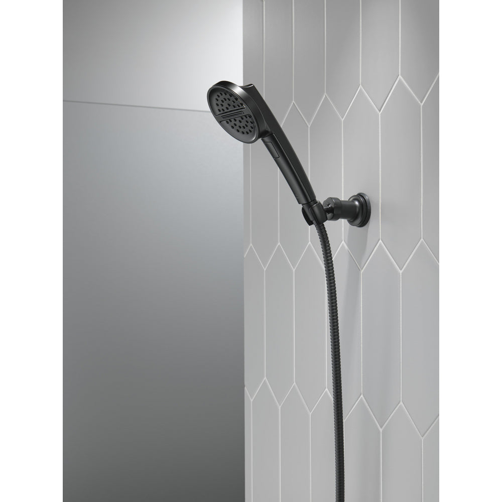 Delta Galeon 3-Setting Wall Mount Hand Shower - Matte Black