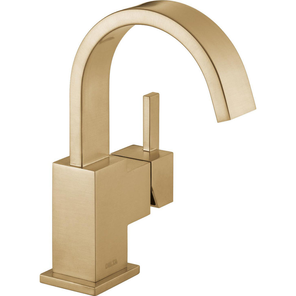 Delta Vero Single Handle Lavatory Faucet - Champagne Bronze
